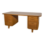 Bureau indépendant art déco en chêne par gunnar ericsson pour facit ab buromöbel Bureau indépendant art déco en chêne par gunnar ericsson pour facit ab buromöbel