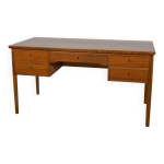 Bureau indpendant en teck du milieu du sicle, danemark, annes 1960