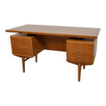 Bureau indpendant en teck du milieu du sicle, danemark, annes 1960