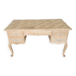 Bureau merisier massif revaloris
