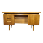 Bureau mid - century, design vintage, teck, années 1960 Bureau mid - century, design vintage, teck, années 1960