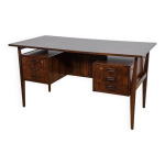 Bureau mid - century en palissandre par gunnar nielsen tibergaard pour tibergaard, 1960s