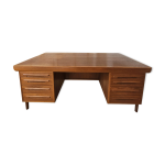 Bureau ministre double face scandinave