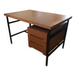 Bureau moderniste ann�es 1960 avec caisson suspendu