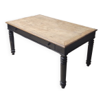 Bureau de notaire louis philippe en chne poque 1900 - 1m49