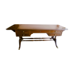 Bureau de notaire style anglais en acajou