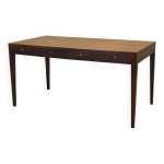 Bureau en palissandre, design danois, annes 1960, designer : severin hansen, production :
