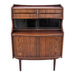 Bureau en palissandre, g. falsig, møbelfabrik holstebro, années 1960 Bureau en palissandre, g. falsig, møbelfabrik holstebro, années 1960
