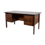 Bureau en palissandre par willy sigh pour h. sigh & sn, annes 1960