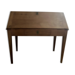 Bureau de pente directoire en merisier massif