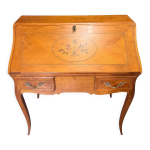 Bureau de pente en marqueterie