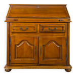 Bureau de pente en merisier