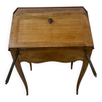 Bureau de pente en merisier massif xx sicle