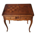 Bureau de pente, table  crire style louis xv