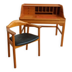 Bureau en pin d'oregon par andreas hansen pour hadsten trindustri