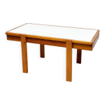 Bureau en pin original des annes 1970