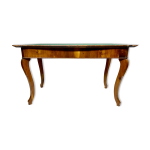 Bureau plat biedermeier en placage de merisier circa 1815 autriche