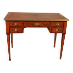 Bureau plat louis xvi en bois de rose