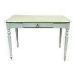 Bureau plat de style louis xvi dbut xxme en peuplier, sapin et htre