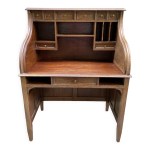 Bureau secrtaire ancien bois massif bnisterie artisanale