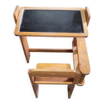 Bureau à système pliant pour enfant , vintage 1970 Bureau à système pliant pour enfant , vintage 1970