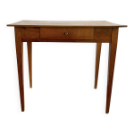 Bureau / table en noyer massif