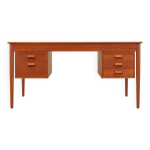 Bureau en teck, design danois, ann�es 1960, designer : b�rge mogensen, fabricant : s�borg m�bler