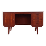 Bureau en teck, design danois, annes 1970, production : danemark