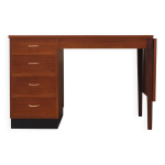 Bureau en teck, design danois, annes 1970, production : danemark