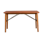 Bureau en teck indépendant au design danois, années 1960 Bureau en teck indépendant au design danois, années 1960