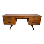 Bureau en teck vintage r�tro du milieu du si�cle par austinsuite 1960