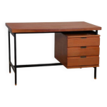 Bureau vintage en teck par pierre guariche des annes 1960