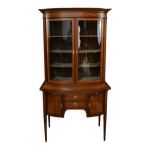 Bureau vitrine en acajou 1920