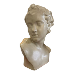 Buste d'eros en terre cuite maille