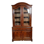 Cabinet - bibliothéque et secrétaire époque louis philippe en acajou Cabinet - bibliothéque et secrétaire époque louis philippe en acajou