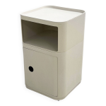 Cabinet componibili sur roulettes par anna castelli ferrieri pour kartell