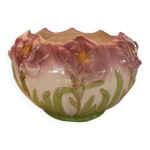 Cache - pot en barbotine style art - nouveau du xxe sicle