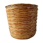 Cache pot en osier