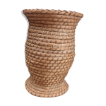 Cache pot en paille