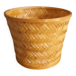 Cache - pot, panier en osier Cache - pot, panier en osier