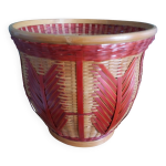 Cache - pot, panier en osier