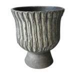 Cache pot en terre cuite des années 60, artesania andorrana Cache pot en terre cuite des années 60, artesania andorrana