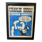 Cadre charlie hebdo  l ouvrier augmente  du 5 juin 1972