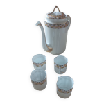 Cafetire et 4 tasses chabrol et poirier 1915