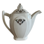 Cafetière art déco en porcelaine Cafetière art déco en porcelaine