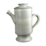 Cafetière crème en grès - kilroot pottery - années 70 / 90 Cafetière crème en grès - kilroot pottery - années 70 / 90