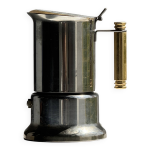 Cafetire italienne argent et dor alpu - f puppieni en inox