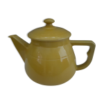 Cafetière jaune en céramique vintage Cafetière jaune en céramique vintage