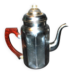 Cafetière percolateur vintage en cuivre chromé et bakélite 1950 marque adb Cafetière percolateur vintage en cuivre chromé et bakélite 1950 marque adb