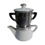 Cafetire salam limoges france blanche argent
